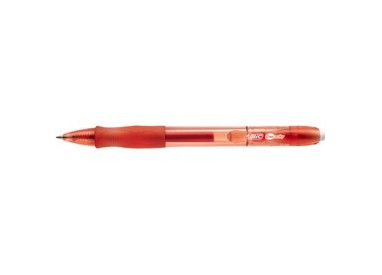 Scatola 12 penna sfera scatto GELOCITY 0,7mm rosso BIC