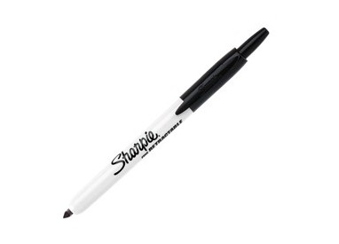MARCATORE A SCATTO SHARPIE RT PERMANENT NERO 1MM