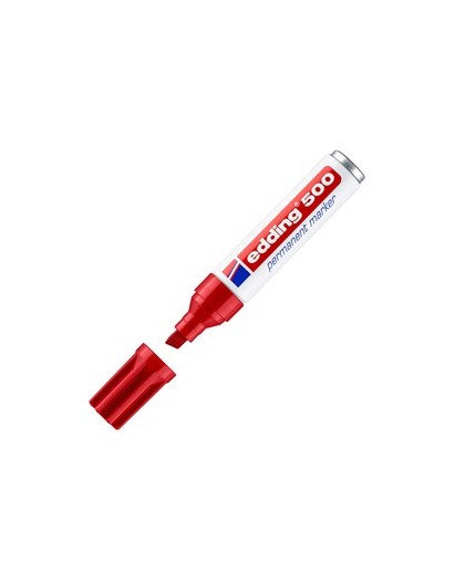 MARCATORE EDDING 500 ROSSO P.SCALPELLO