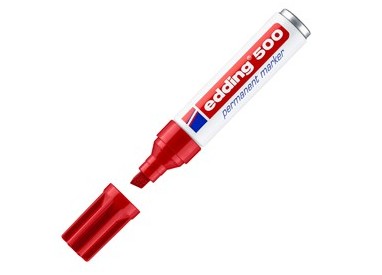 MARCATORE EDDING 500 ROSSO P.SCALPELLO