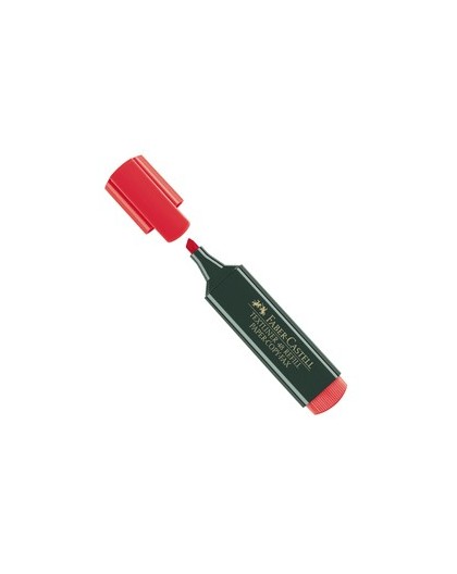 EVIDENZIATORE TEXTLINER ROSSO FABER-CASTELL