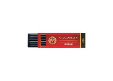 ASTUCCIO 6 MINE 5.6MM 2B GRAFITE KOH-I-NOOR