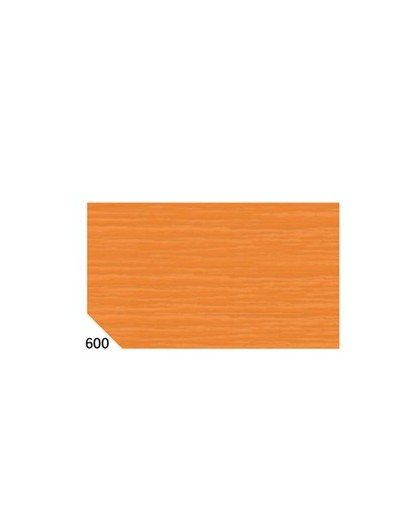 10RT CARTA CRESPA ARANCIONE 600 (50X250CM) 48gr/m² Rex Sadoch