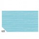 10RT CARTA CRESPA AZZURRO 625 (50X250CM) 48gr/m² Rex Sadoch