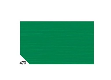 10RT CARTA CRESPA VERDE BANDIERA 470 (50X250CM) 48gr/m² Rex Sadoch