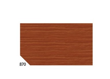 10RT CARTA CRESPA MARRONE 870 (50X250CM) 48gr/m² Rex Sadoch