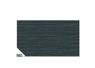 10RT CARTA CRESPA NERO 980 (50X250CM) 48gr/m² Rex Sadoch