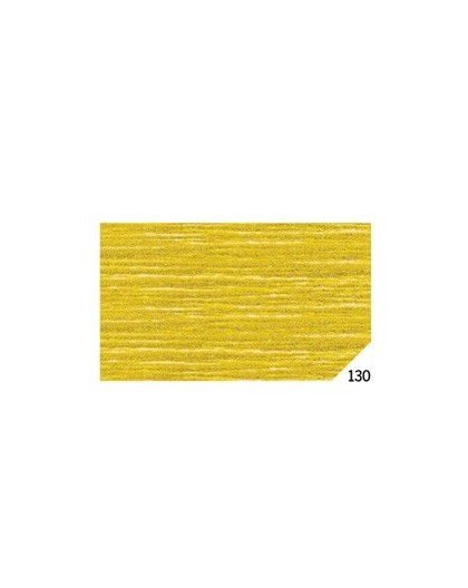 10RT CARTA CRESPA ORO METAL 130 (50X150CM) Rex Sadoch