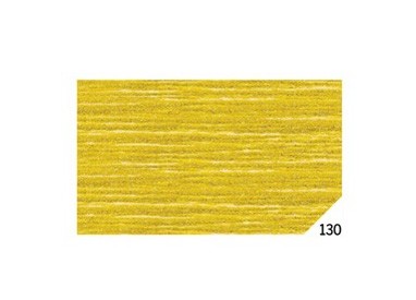 10RT CARTA CRESPA ORO METAL 130 (50X150CM) Rex Sadoch