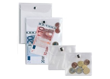 BUSTA CON BOTTONE PRESS 8E 22X30CM