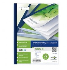 Portalistini personalizzabile UnoTI 15x21cm 72 buste Sei Rota