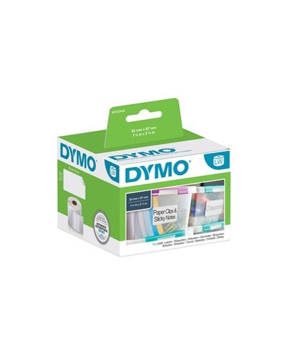 ROTOLO 1000 ETICHETTE MULTIUSO RIMOV. 57X32MM X DYMO LW 113540