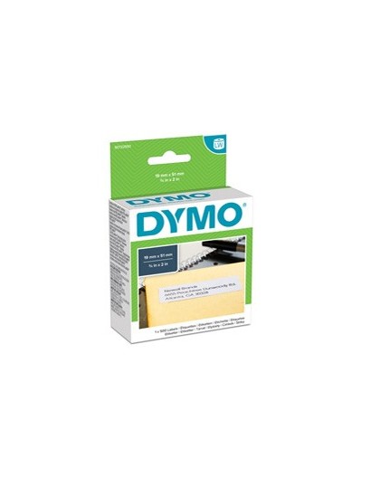 ROTOLO 500 ETICHETTE MULTIUSO RIMOV. 19X51MM X DYMO LW 113550