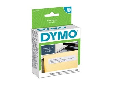 ROTOLO 500 ETICHETTE MULTIUSO RIMOV. 19X51MM X DYMO LW 113550