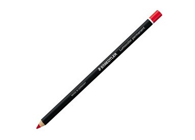 MATITA LUMOCOLOR® PERMANENTE GLASOCHROM ROSSO STAEDTLER