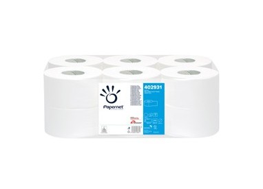 Carta igienica MINI Jumbo Ø19cm - 186mt Ecolabel Papernet