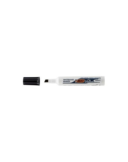 Pennarello VELLEDA 1791 punta scalpello whiteboard nero BIC®