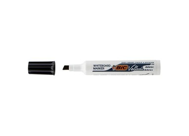 Pennarello VELLEDA 1791 punta scalpello whiteboard nero BIC®