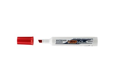Pennarello VELLEDA 1791 punta scalpello whiteboard rosso BIC®