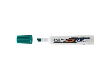 Pennarello VELLEDA 1791 punta scalpello whiteboard verde BIC®