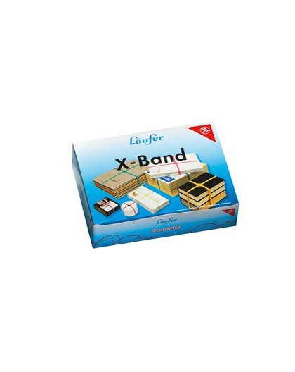 ELASTICO X-BAND Ø100 (150X11MM) SCATOLA 100GR COLORI ASS.