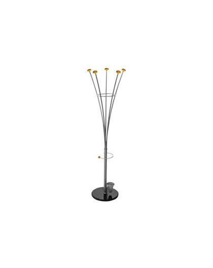 APPENDIABITI C/PORTAOMBRELLI 188CM 5 POMELLI ALCO