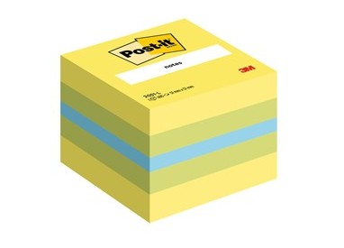 BLOCCO MINICUBO 400foglietti Post-it® 51x51mm 2051-L LIMONE NEON