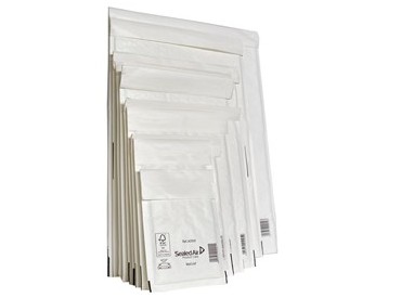 10 Buste imbottite BIANCHE D 18X26cm UTILE MAIL LITE® SEALED AIR®