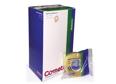 NASTRO BIADESIVO 10MTX15MM TRASPARENTE 64-621 COMET