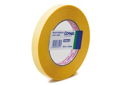 NASTRO BIADESIVO 50MTX15MM TRASPARENTE 64-621 TESA