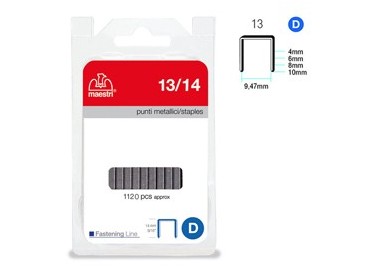 PUNTI 13/14 IN BLISTER DA 1120 P. RO-MA