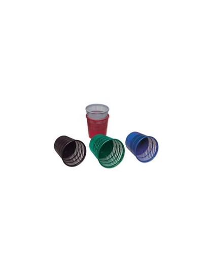 CESTINO GETTACARTE TRAFORATO 15LT NERO PS9