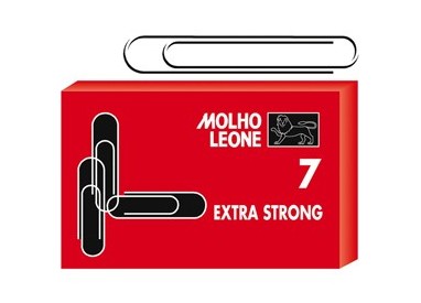 SCATOLA 25 FERMAGLI N.7 MM75 ZINCATI LEONE