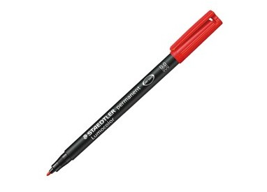 PENNARELLO LUMOCOLOR PERMANENT 317 M 1.0MM ROSSO