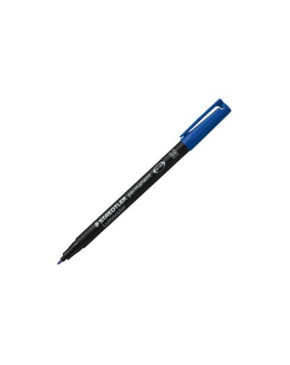 PENNARELLO LUMOCOLOR PERMANENT 317 M 1.0MM BLU