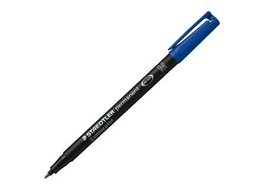 PENNARELLO LUMOCOLOR PERMANENT 317 M 1.0MM BLU