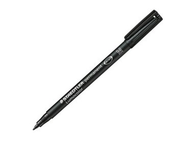 PENNARELLO LUMOCOLOR PERMANENT 317 M 1.0MM NERO