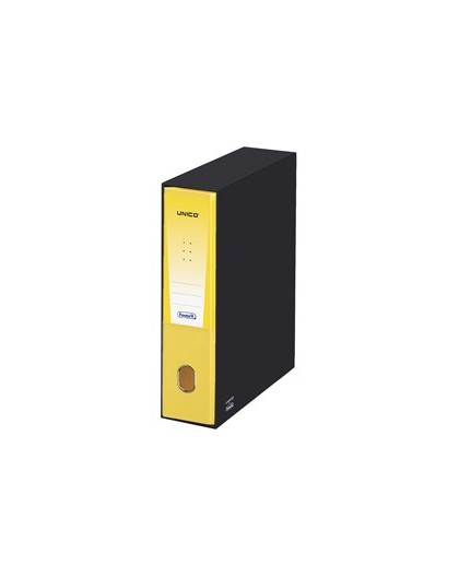 Registratore Unico c/custodia giallo dorso 8cm f.to protocollo Favorit
