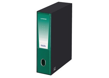 Registratore Unico c/custodia verde dorso 8cm f.to protocollo Favorit