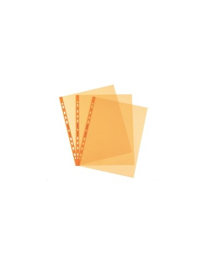 25 Buste forate Pastel 22x30 arancio liscio Favorit