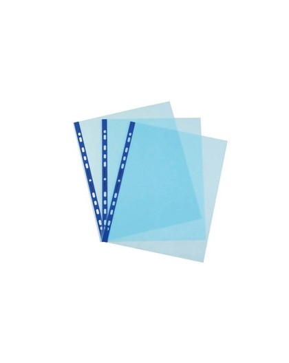 25 Buste forate Pastel 22x30 azzurro liscio Favorit