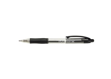 Penna sfera scatto EASY GEL 0,5mm nero TRATTO
