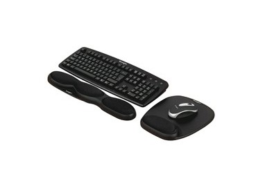 POGGIAPOLSI DA TASTIERA COMFORT GEL NERO Kensington