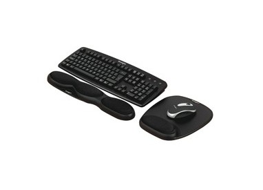 MOUSEPAD con POGGIAPOLSI COMFORT GEL NERO KENSINGTON