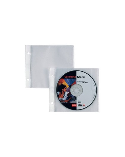 25 BUSTE FORATE ATLA CD1 12,5X12CM SEI