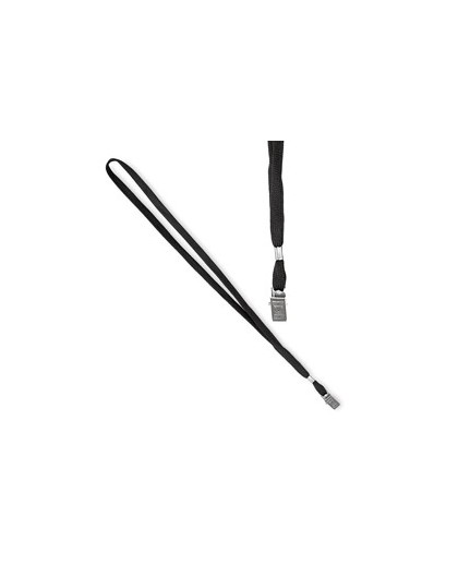 100 CORDONCINI NERO PER PORTANOME 49X1CM ART.31-093