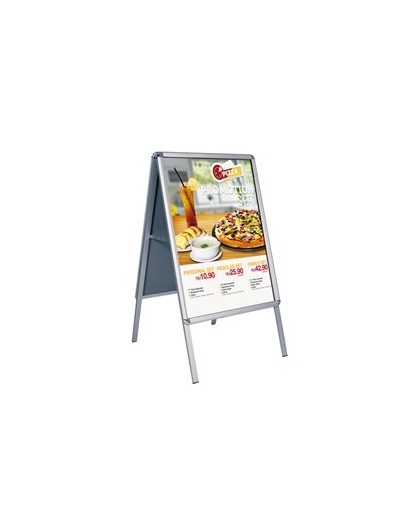 CAVALLETTO BIFACCIALE CON 2 CORNICI A SCATTO 50X70