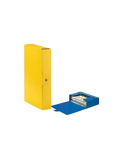 Scatola progetto C26 25x35cm dorso 6 giallo ESSELTE