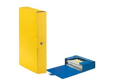 Scatola progetto C26 25x35cm dorso 6 giallo ESSELTE