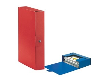 Scatola progetto C26 25x35cm dorso 6 rosso ESSELTE